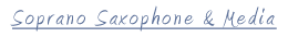 Soprano Sax and Piano
